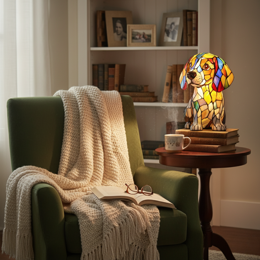 Jasper | Enchanted Dog Lamp