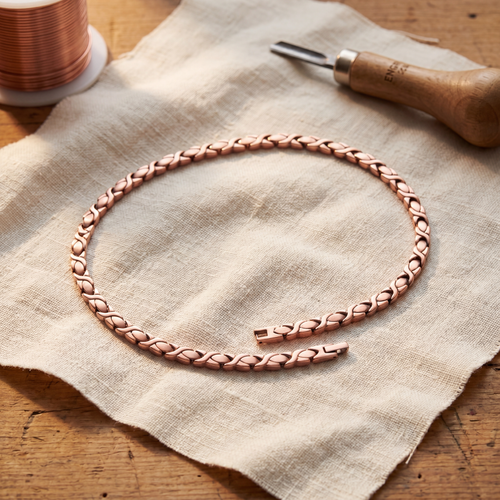 Clara Whitfield's Cedar Copper Necklace