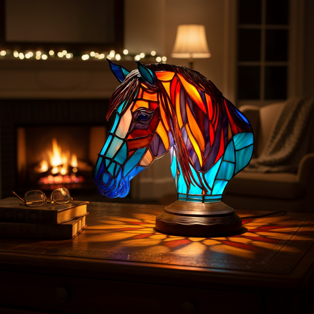 Maple | Enchanted Horse Lamp
