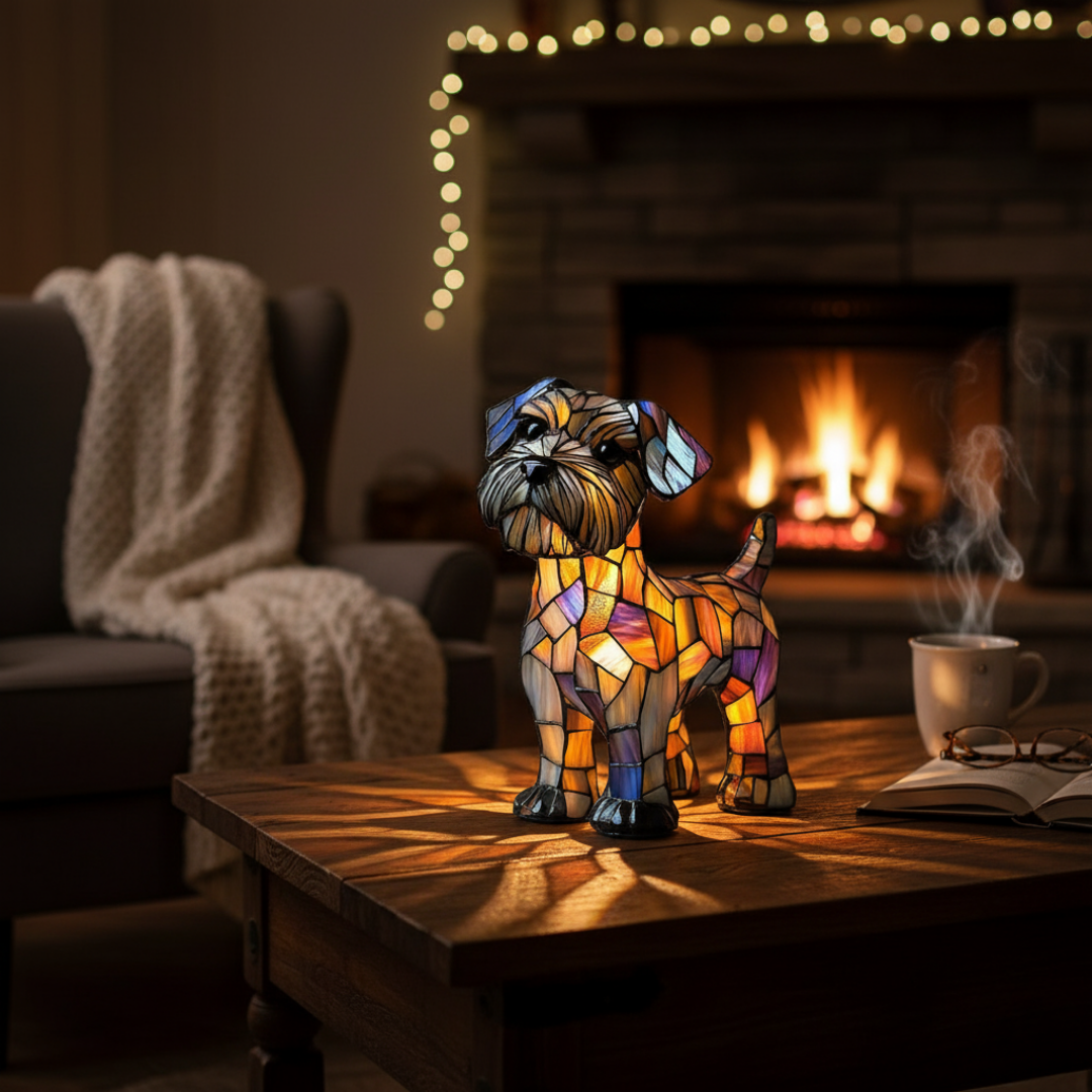 Fergus | Terrier Figurine Lamp