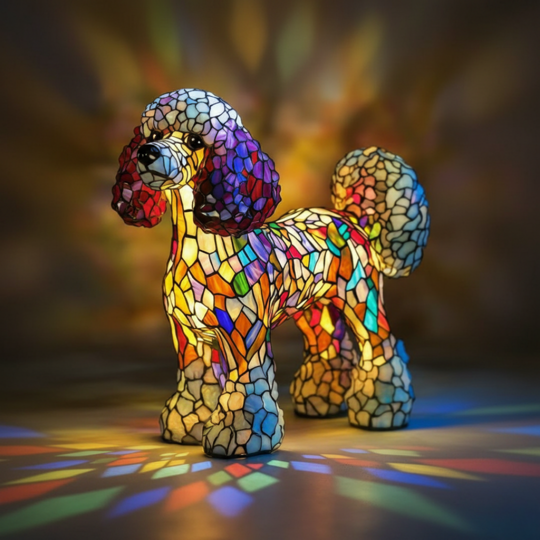 Solstice | Crystal Flame Figurine Lamp