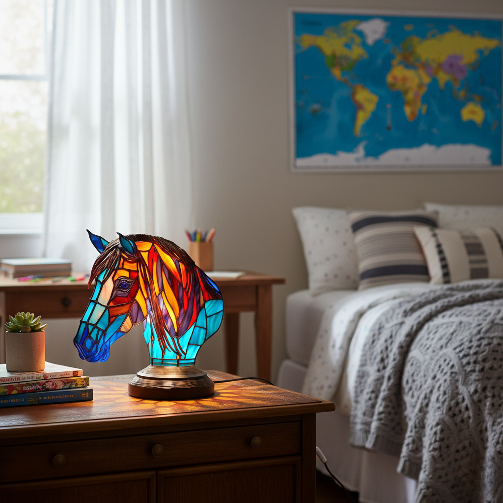 Maple | Enchanted Horse Lamp