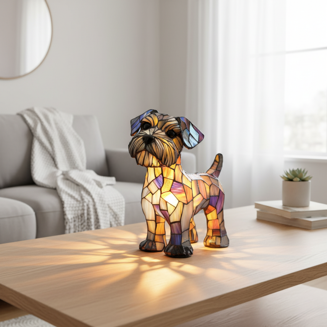 Fergus | Terrier Figurine Lamp
