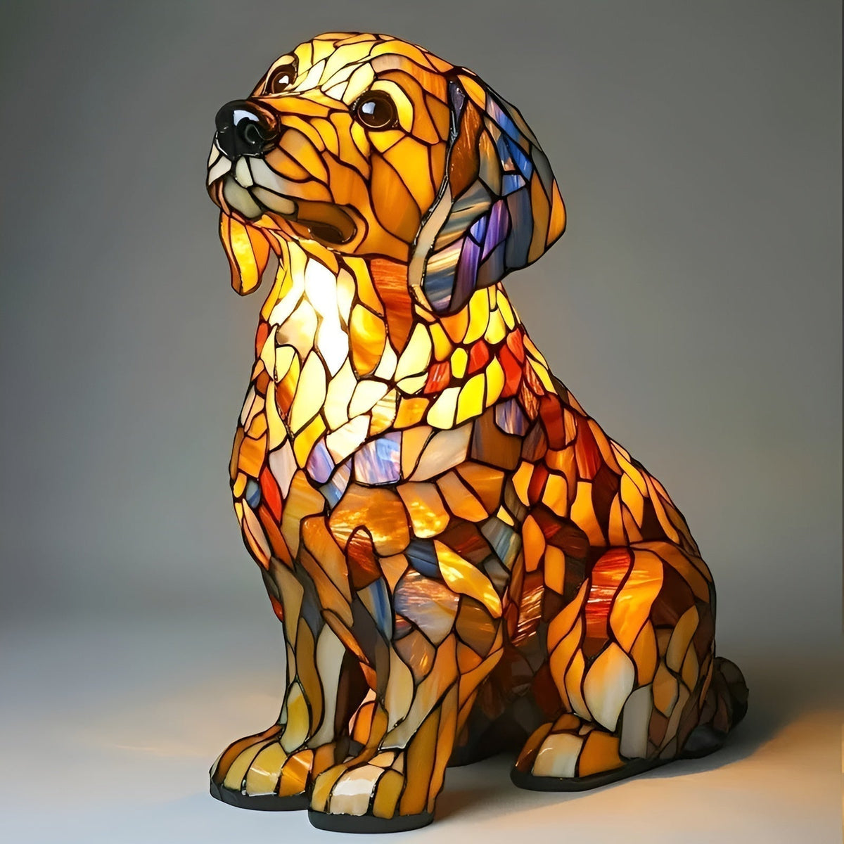 Honey | Golden Retriever Glow Lamp