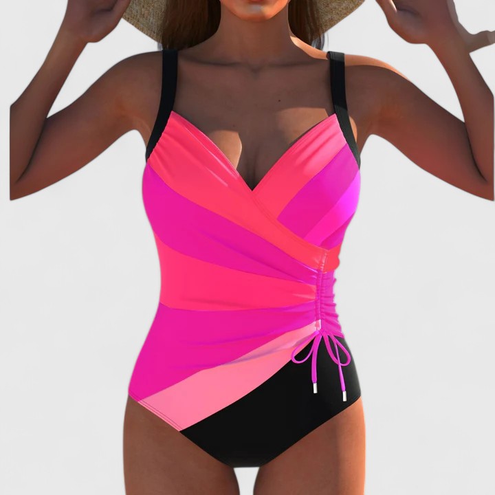 Lorraine | Floral Wrap Swimsuit
