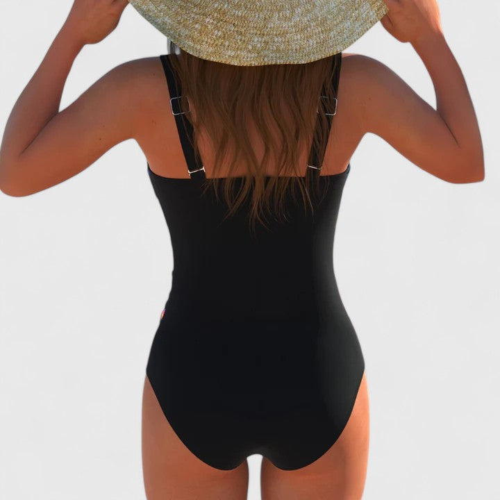 Lorraine | Floral Wrap Swimsuit