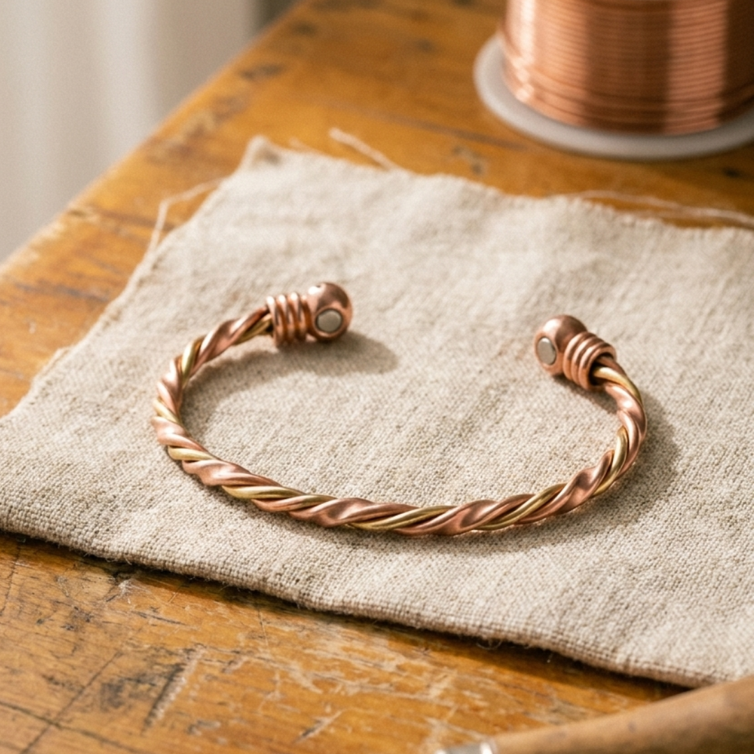 Clara Whitfield's River Copper Bracelet