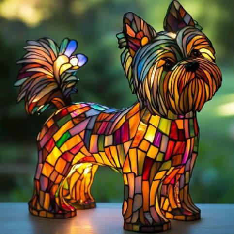 Winston | Yorkshire Terrier Figurine Lamp
