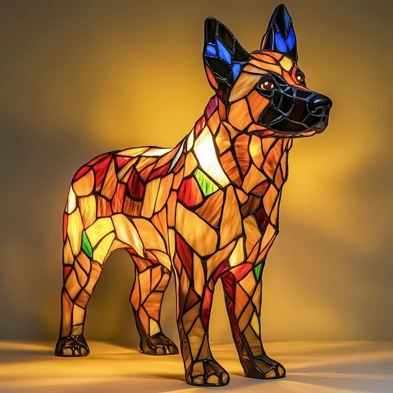 Lumière | Enchanted Lamp - Archie dog lamp