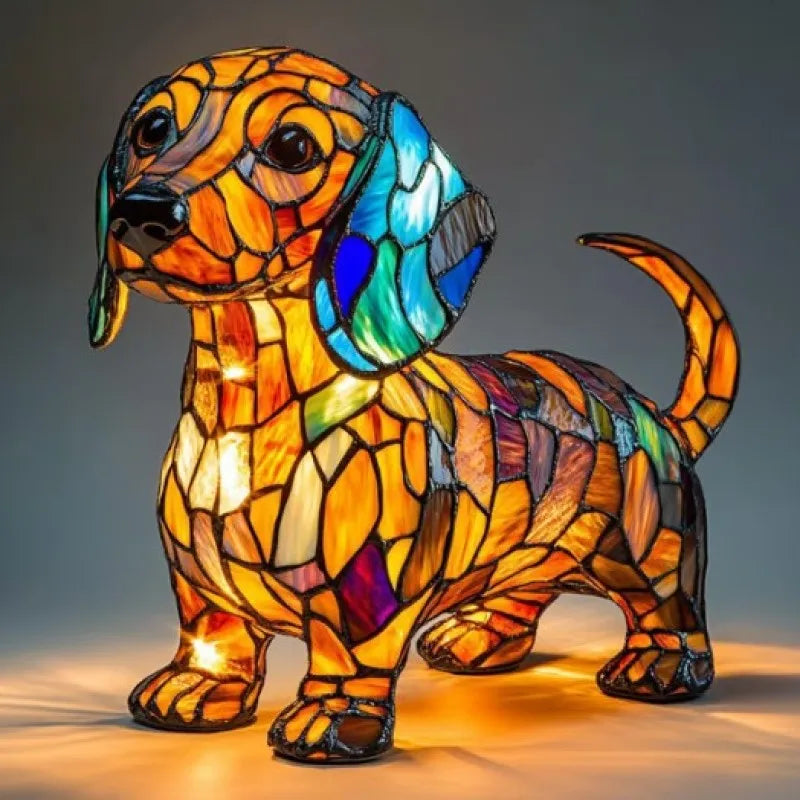 Frankie | Dachshund Figurine Lamp