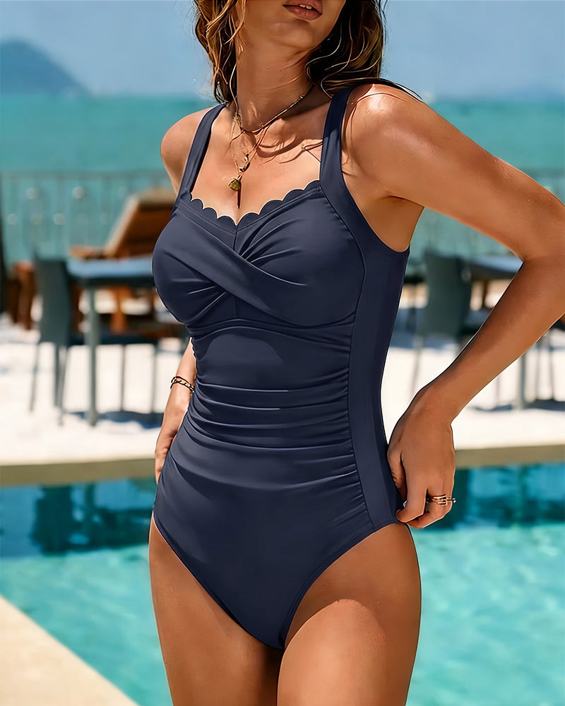 Miranda | Cross-Waist Shaping Swimsuit