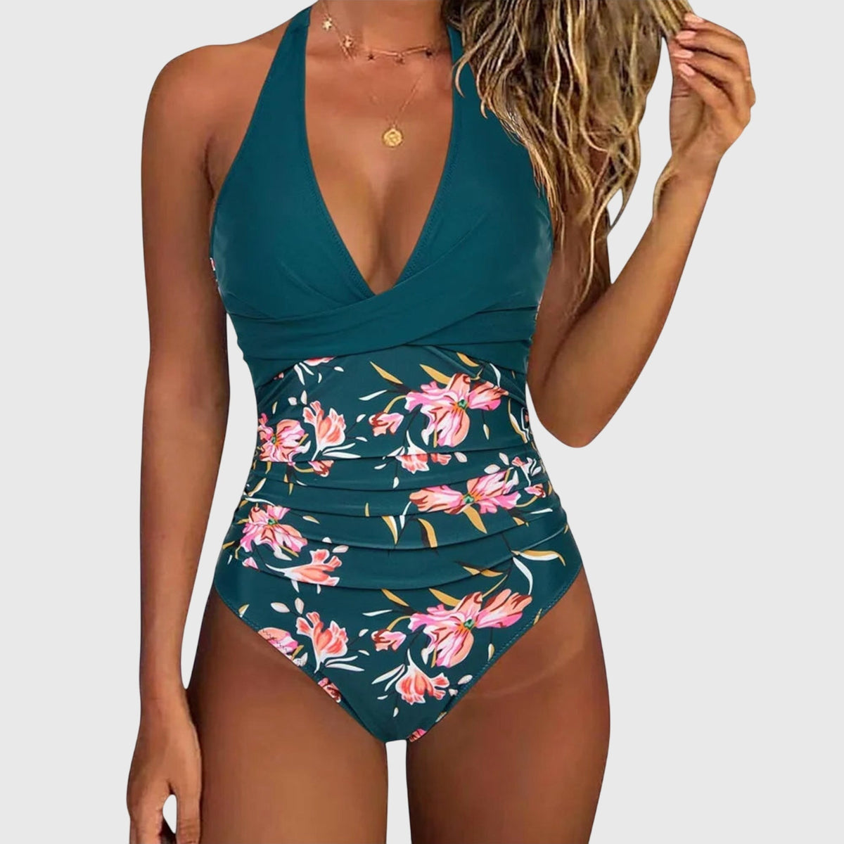 Gabrielle | V-Neck Shaping Swimsuit
