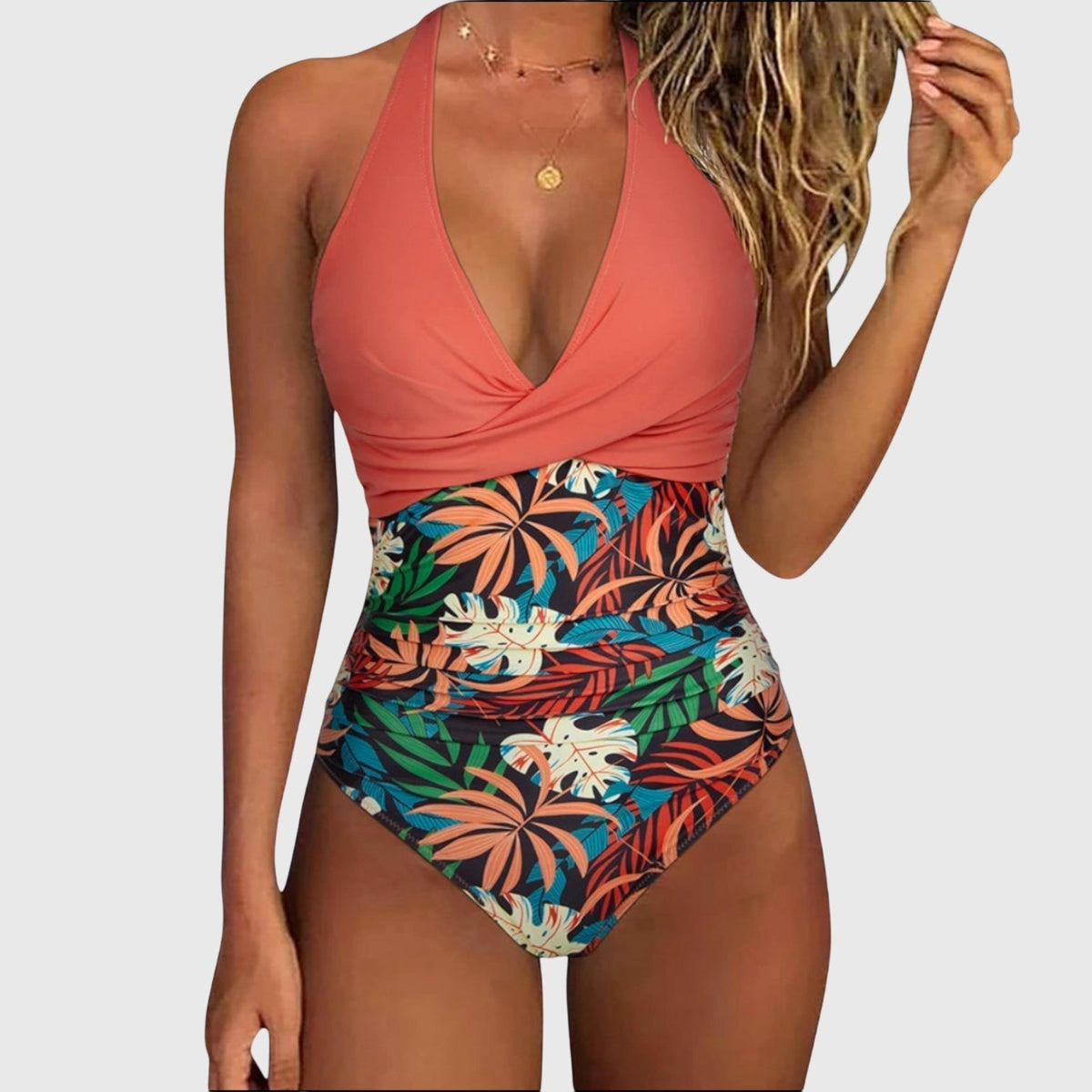 Gabrielle | V-Neck Shaping Swimsuit