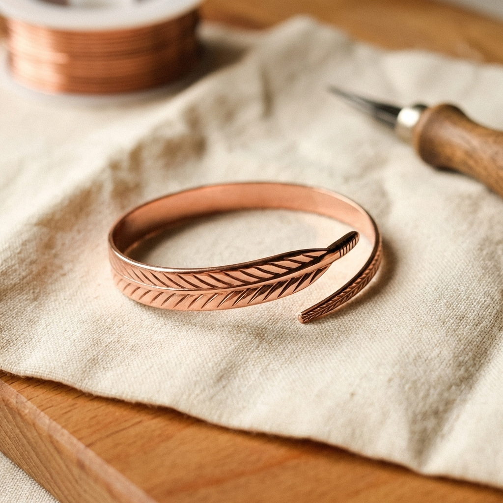 Clara Whitfield's Root Copper Bracelet