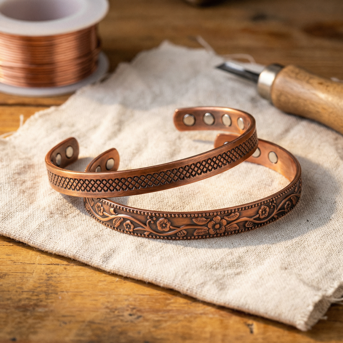 Clara Whitfield's Forge Copper Set