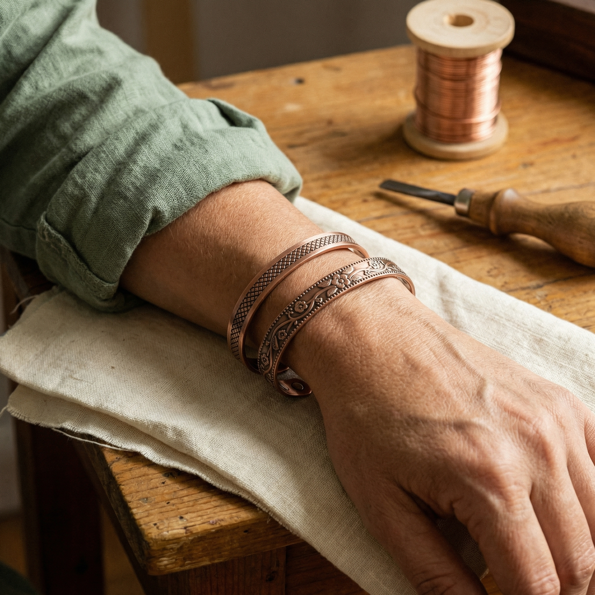 Clara Whitfield's Forge Copper Set