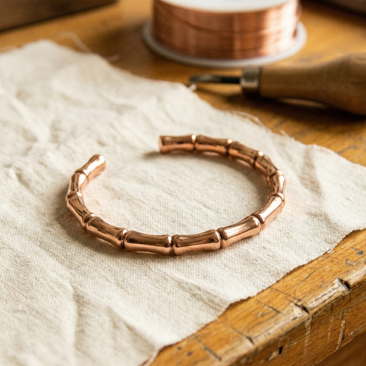 Clara Whitfield's Grove Copper Bracelet