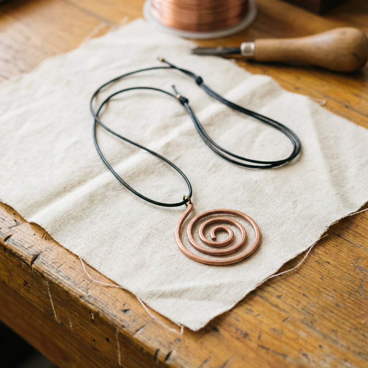 Clara Whitfield's Mesa Copper Necklace