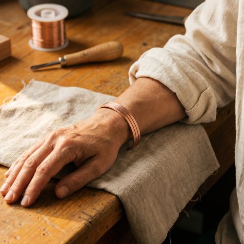 Clara Whitfield's Core Copper Bracelet