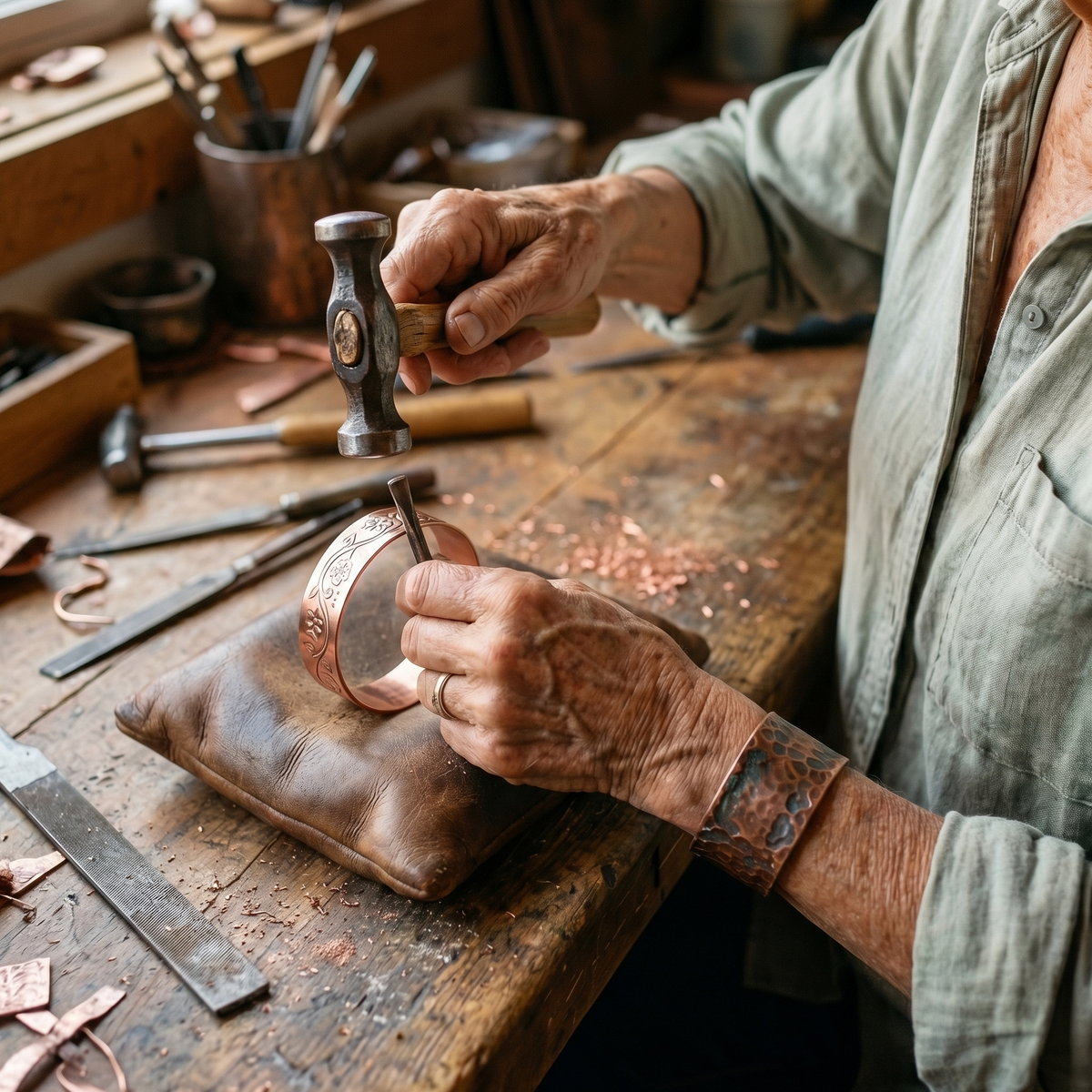 Clara Whitfield's Knell Copper Bracelet
