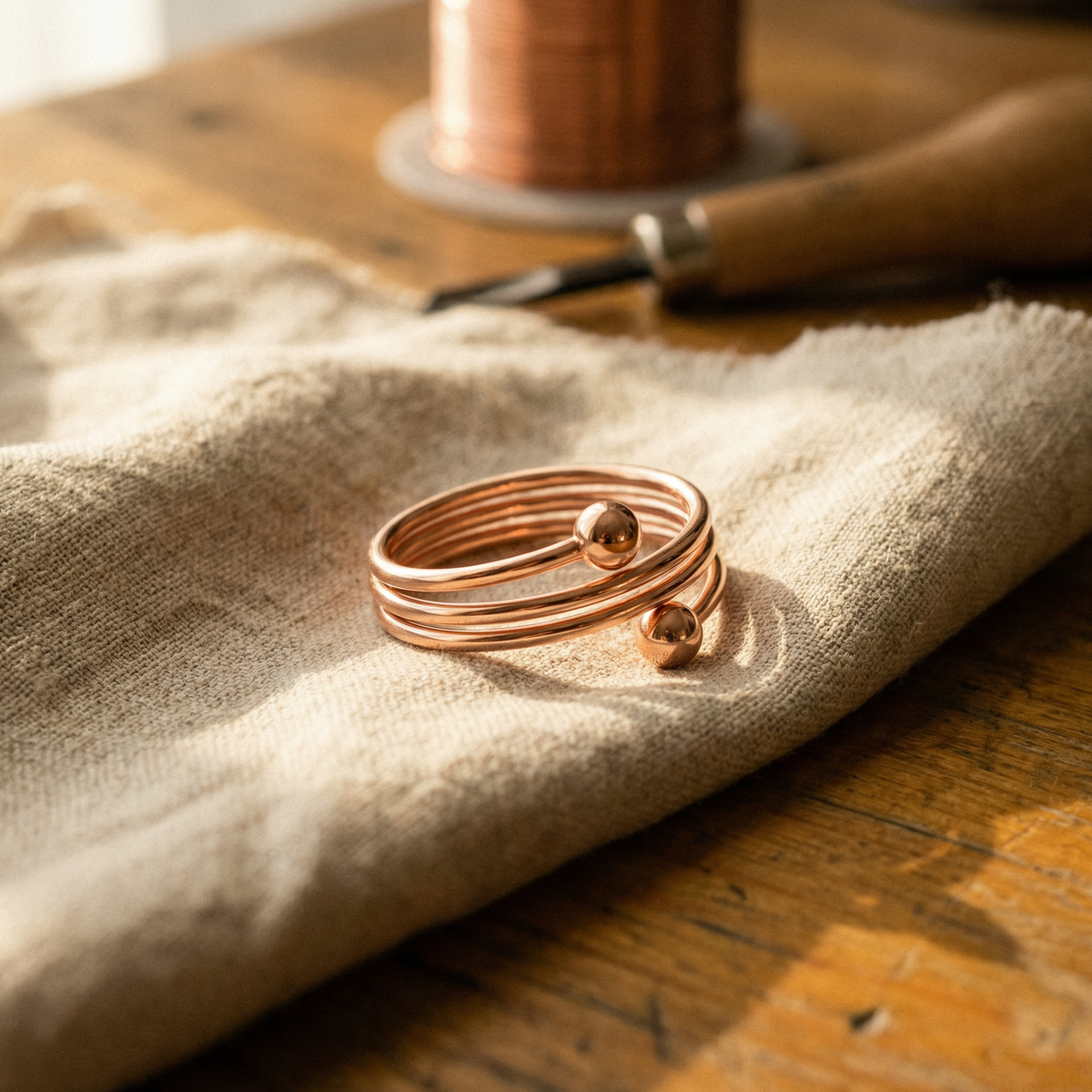 Clara Whitfield's Silt Copper Ring