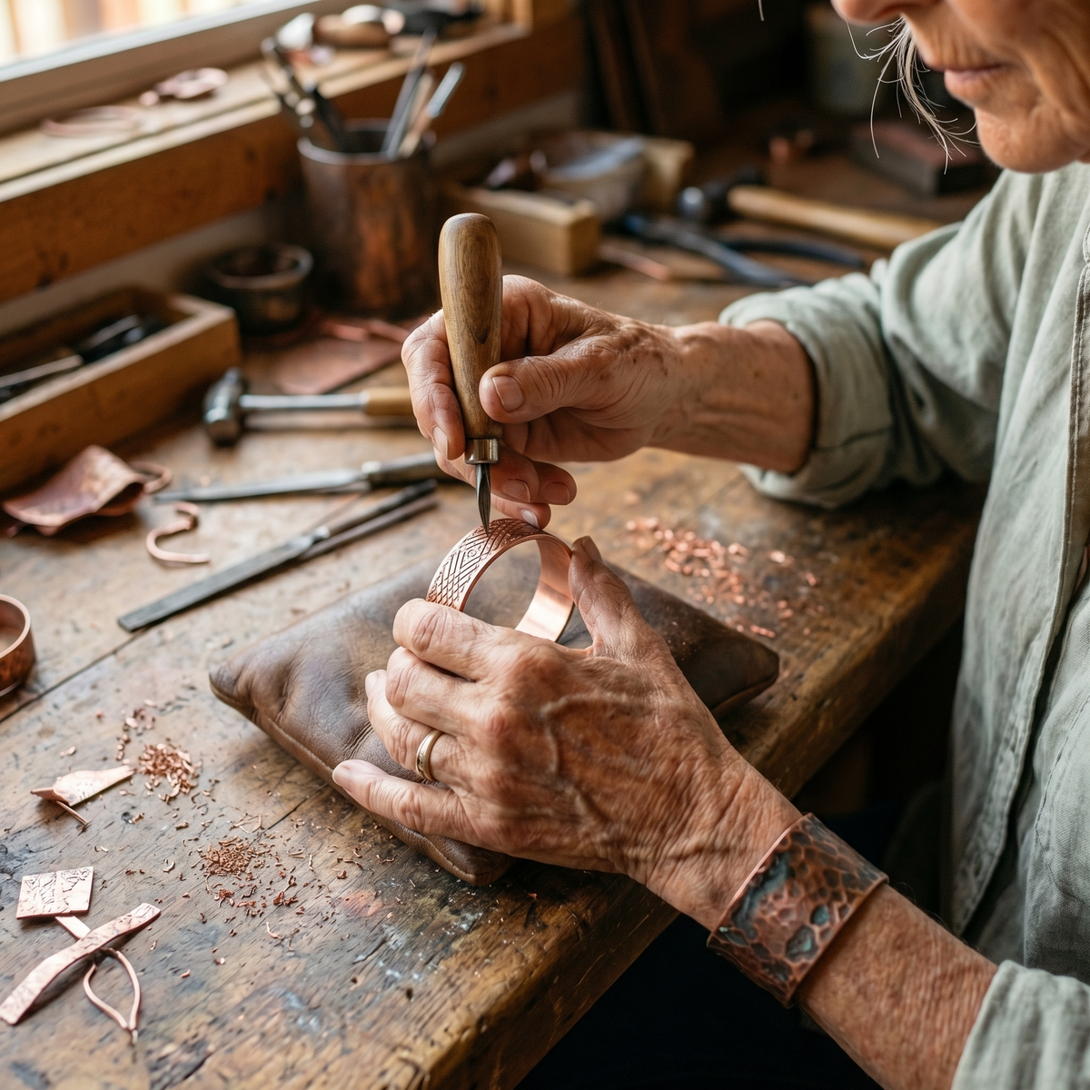Clara Whitfield's Holt Copper Ring