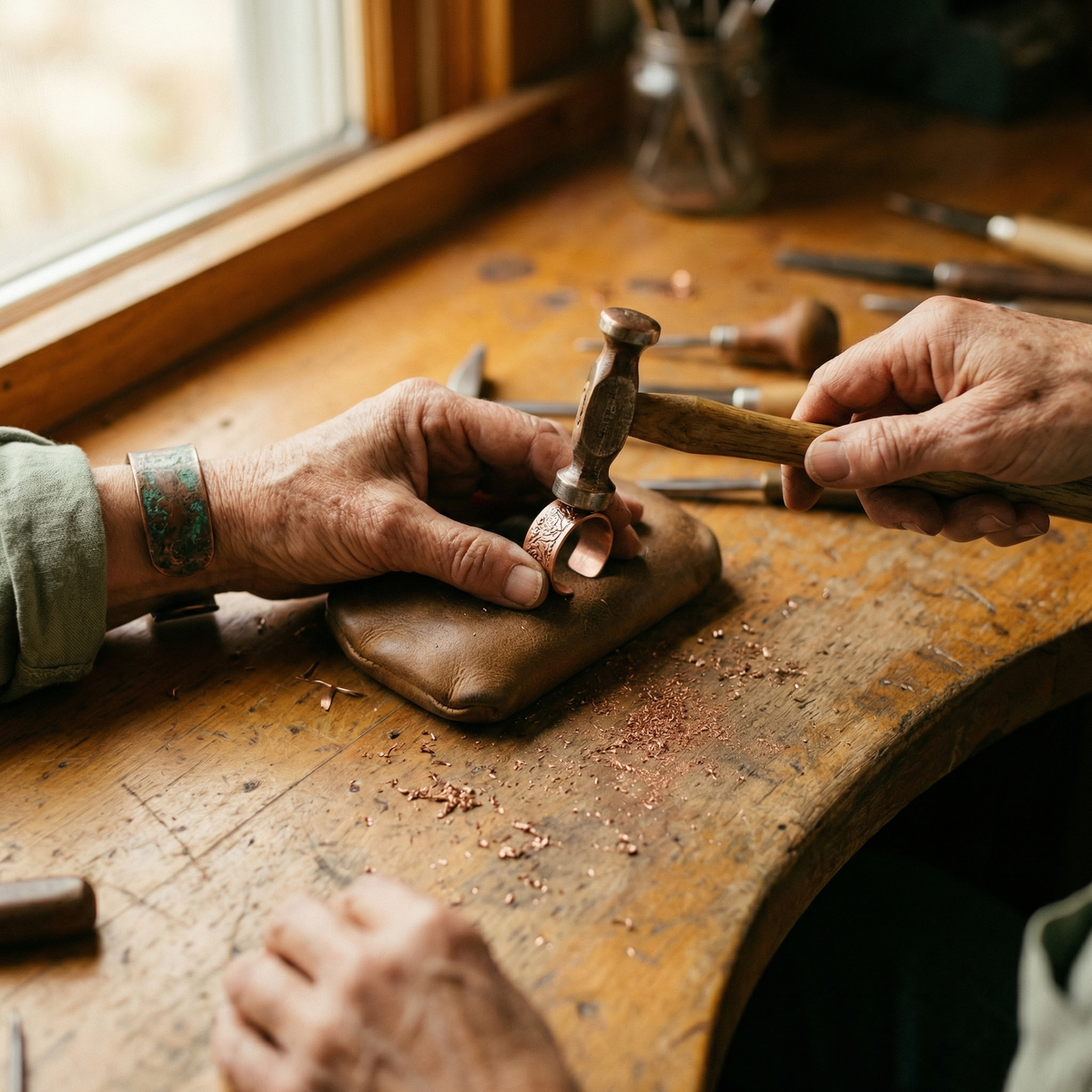 Clara Whitfield's Bole Copper Ring