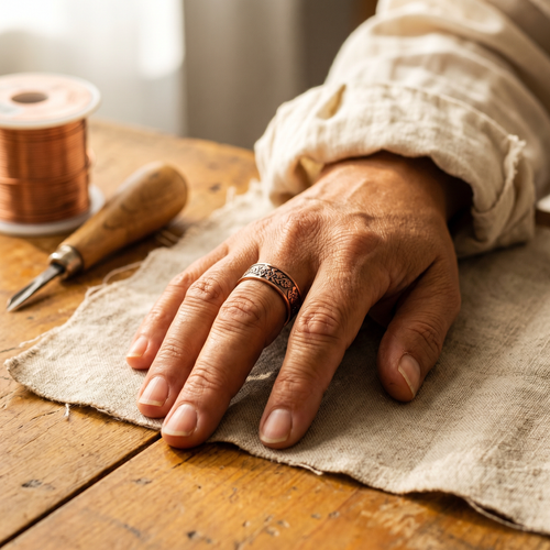 Clara Whitfield's Clag Copper Ring