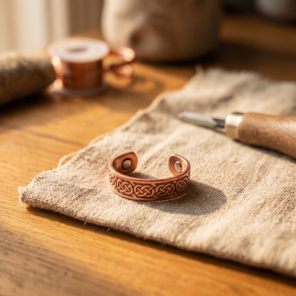 Clara Whitfield's Fen Copper Ring