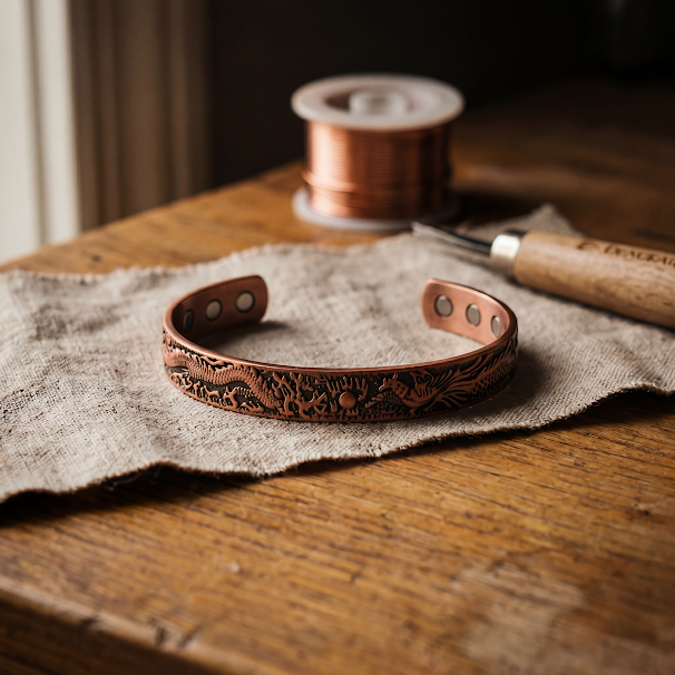 Clara Whitfield's Loam Copper Bracelet
