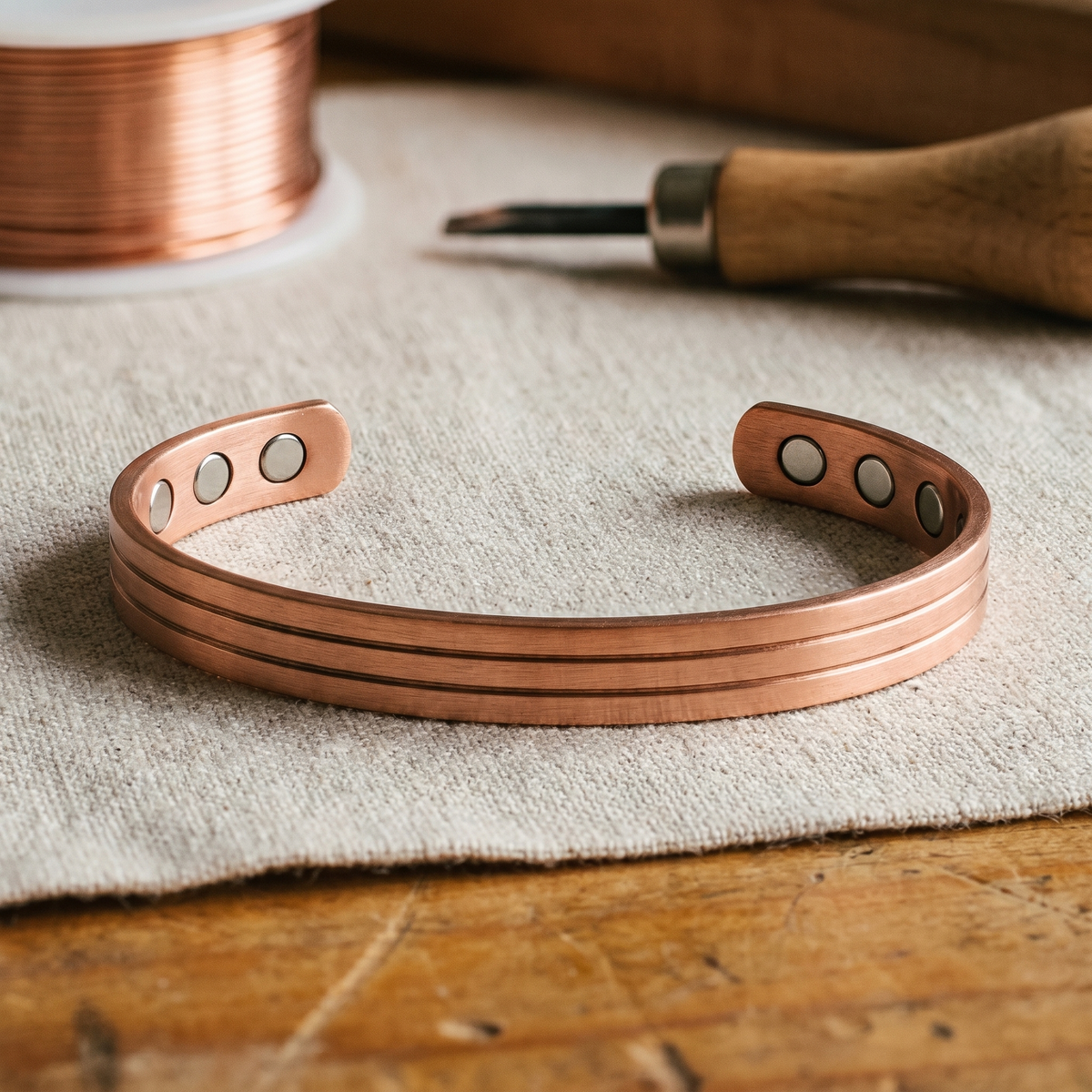 Clara Whitfield's Core Copper Bracelet