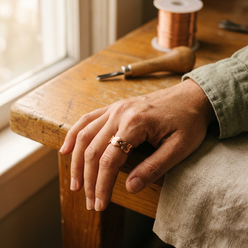 Clara Whitfield's Bind Copper Ring