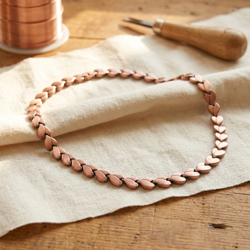 Clara Whitfield's Briar Copper Necklace