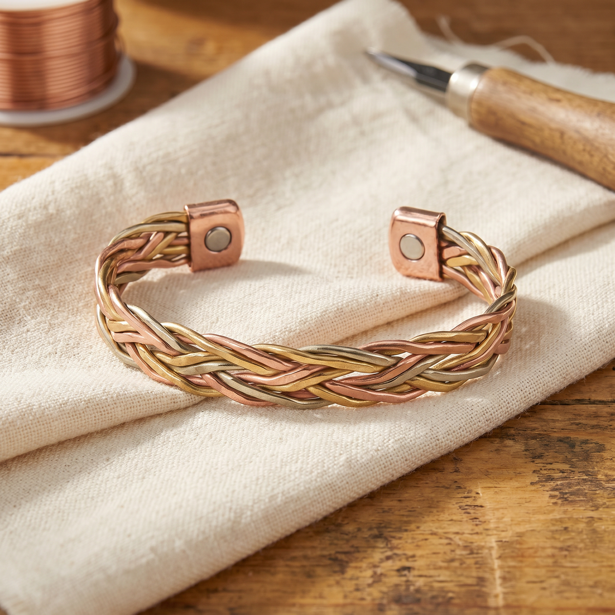 Clara Whitfield's Mire Copper Bracelet