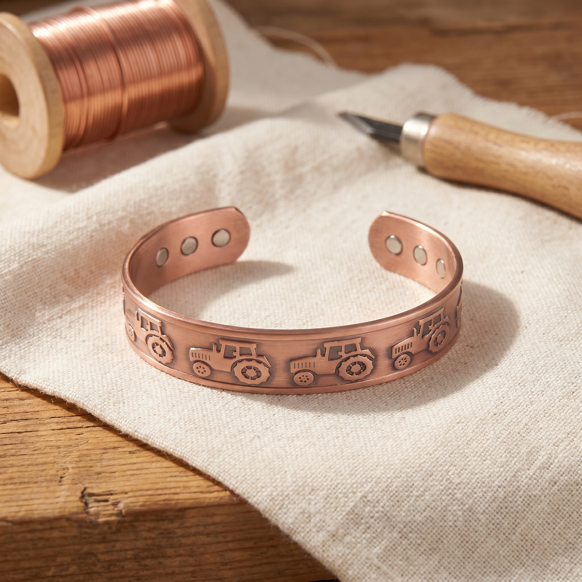 Clara Whitfield's Brae Copper Bracelet