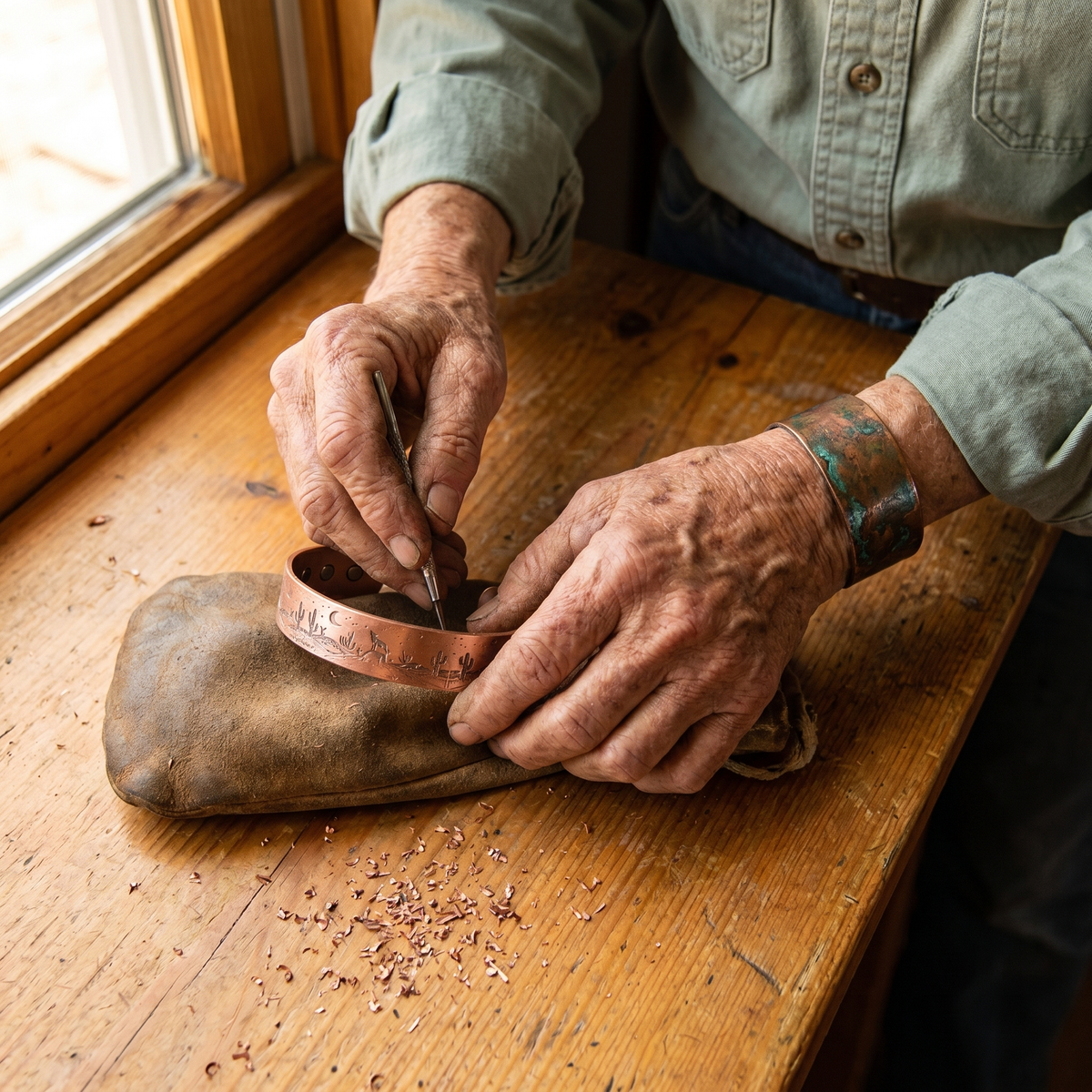 Clara Whitfield's Cove Copper Bracelet
