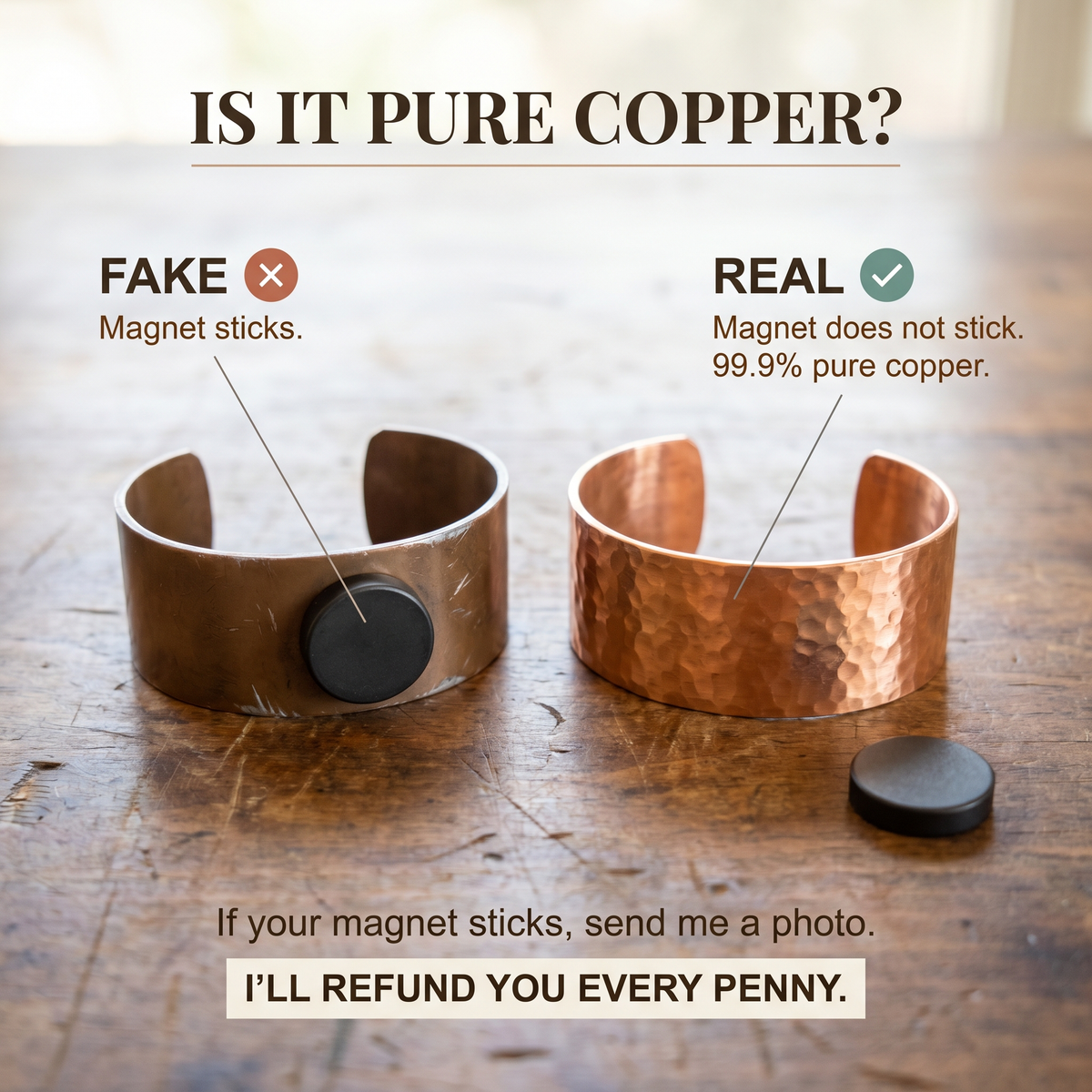 Clara Whitfield's Hearth Copper Ring