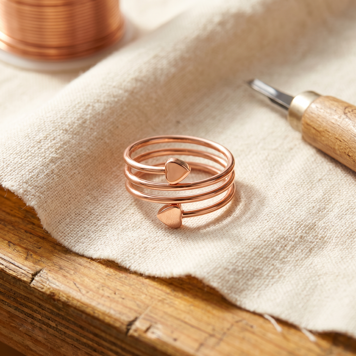 Clara Whitfield's Haven Copper Ring