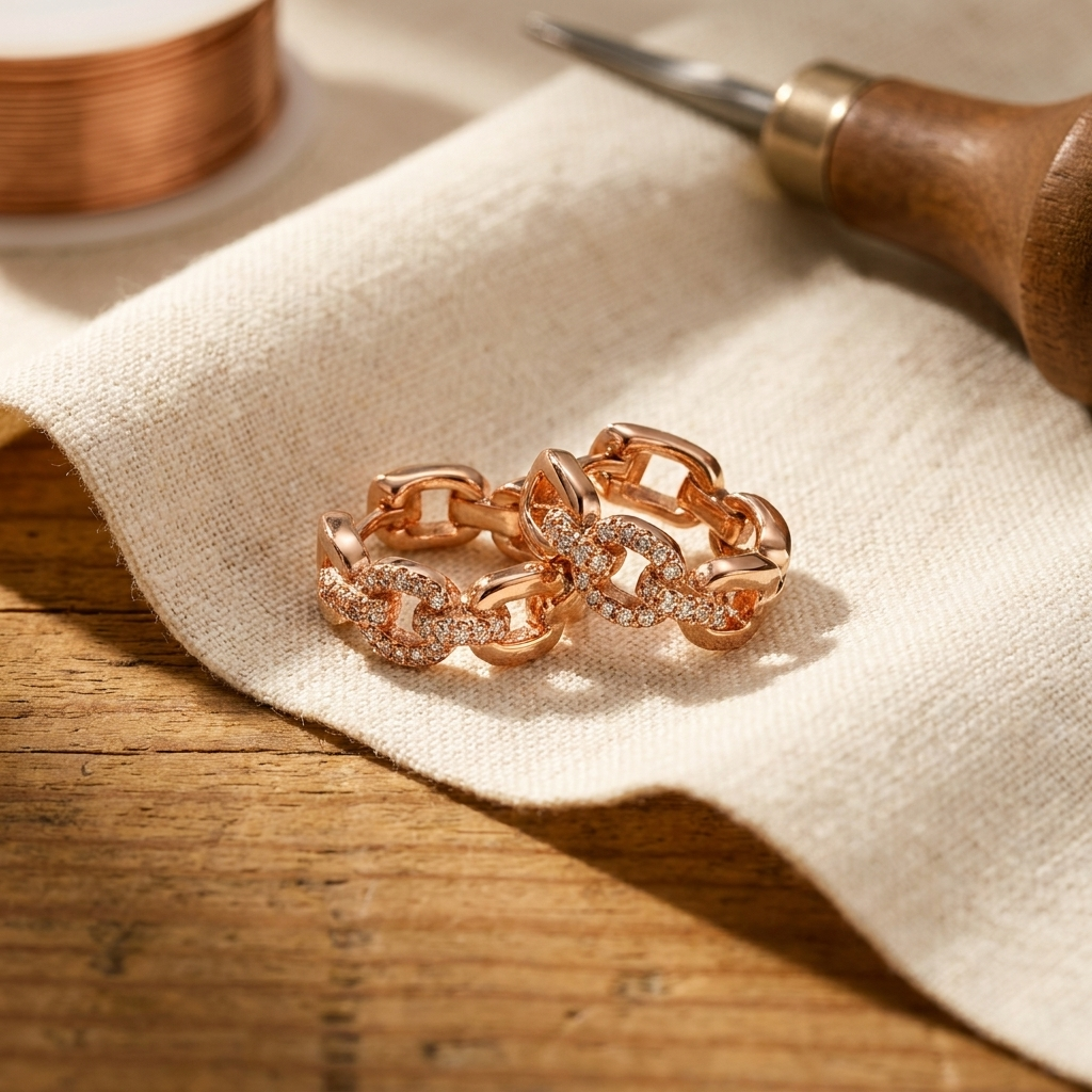 Clara Whitfield's Tor Copper Earrings