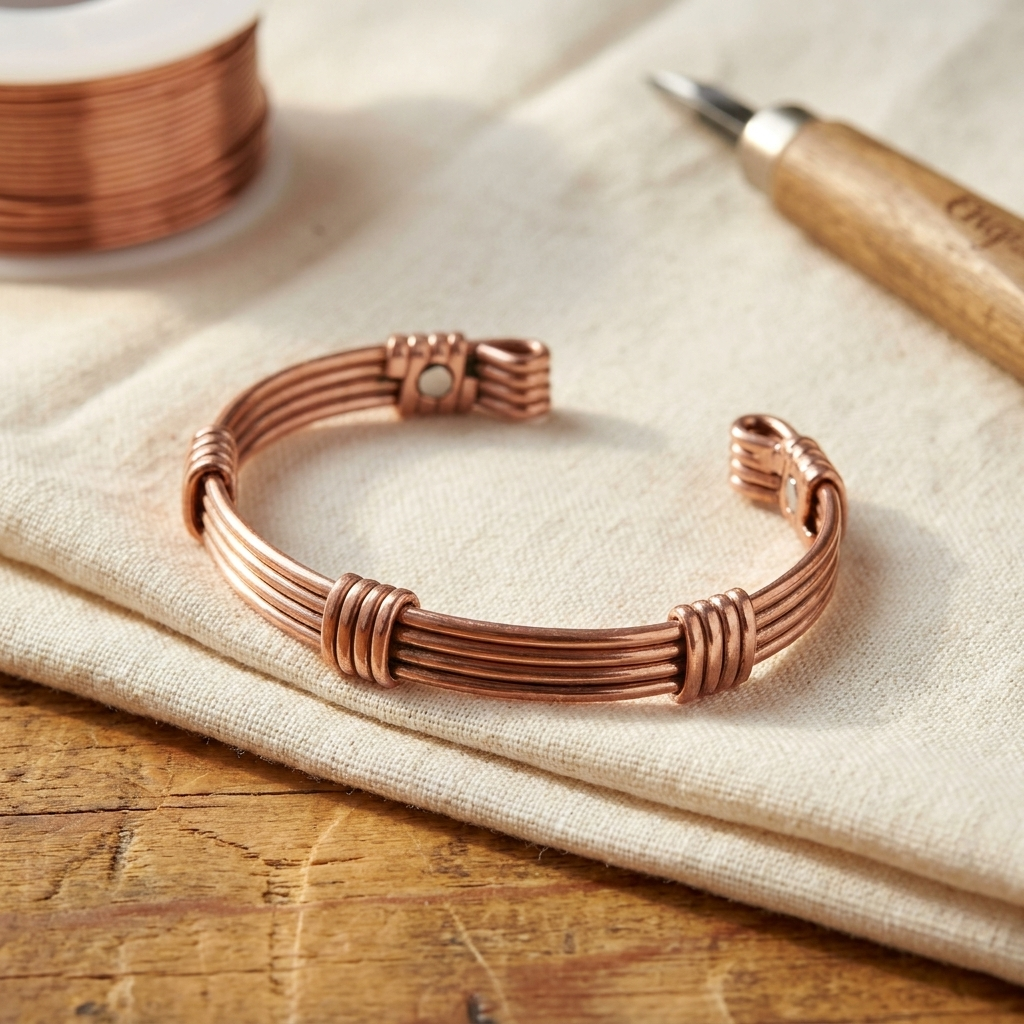 Clara Whitfield's Sere Copper Bracelet