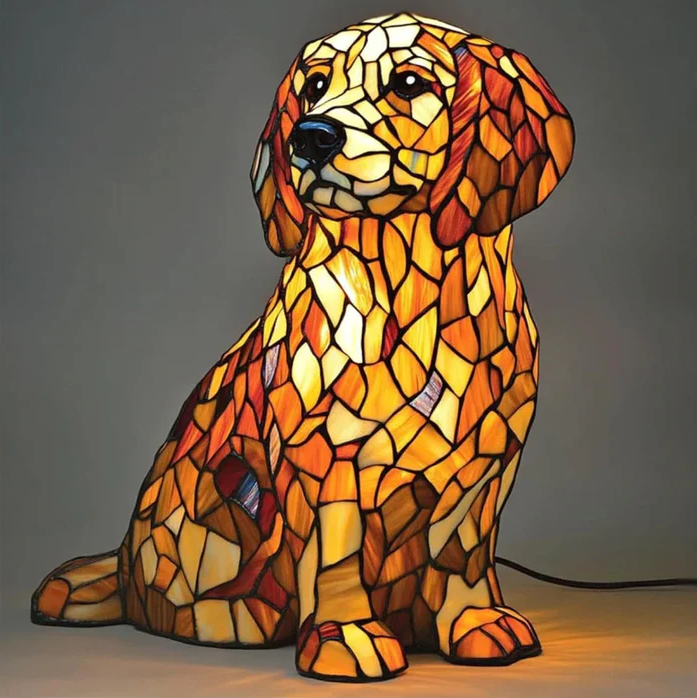 Honey | Golden Retriever Glow Lamp