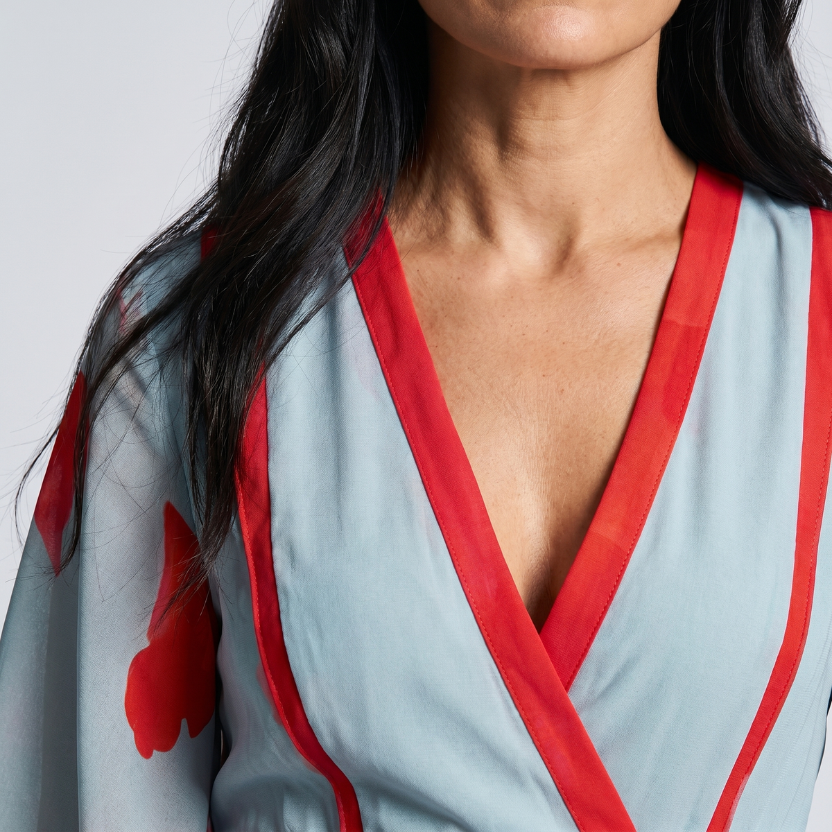 The Scarlett Floral Wrap Maxi Dress